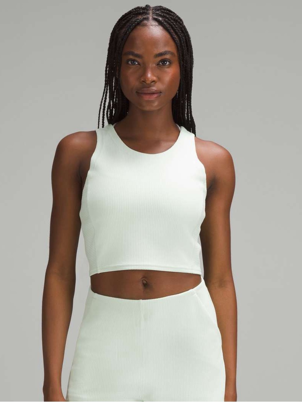 NWT Lululemon Ribbed Softstreme Cropped Tank Top